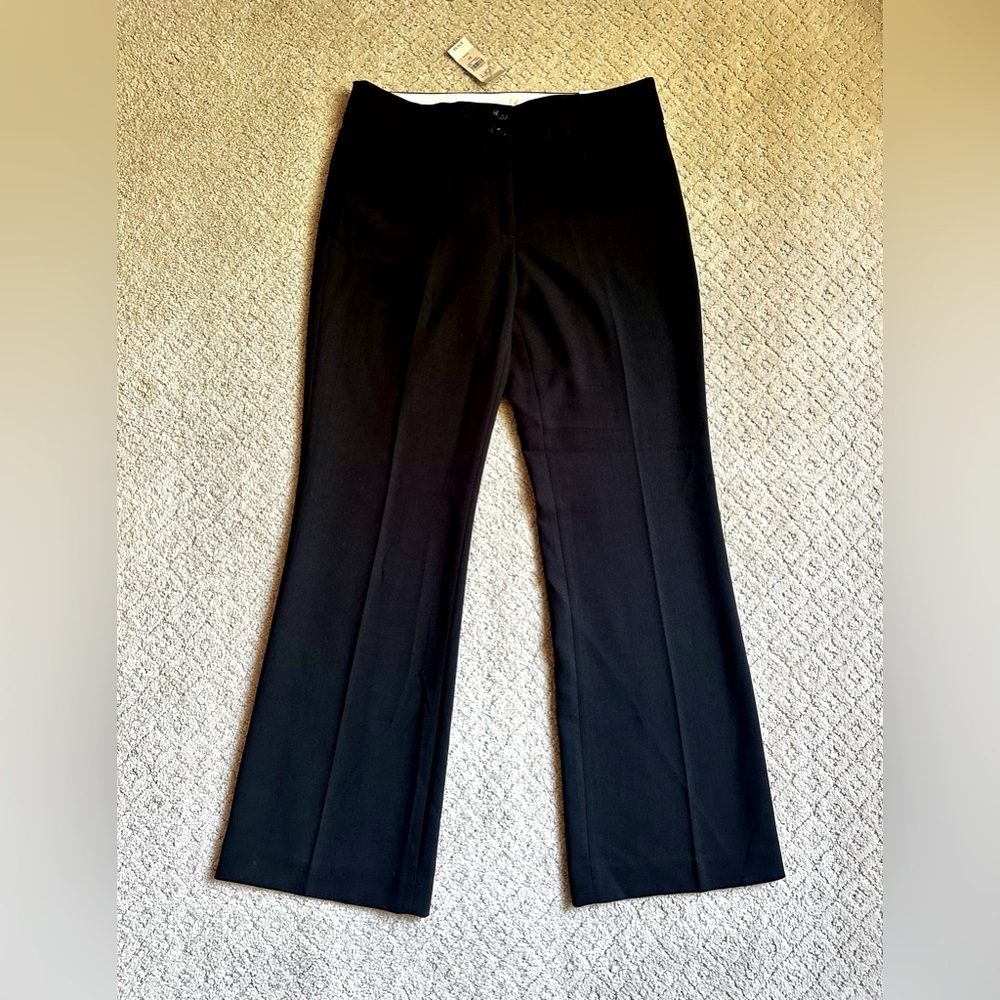 Anne Taylor LOFT Black Kate Trouser, Size 6P